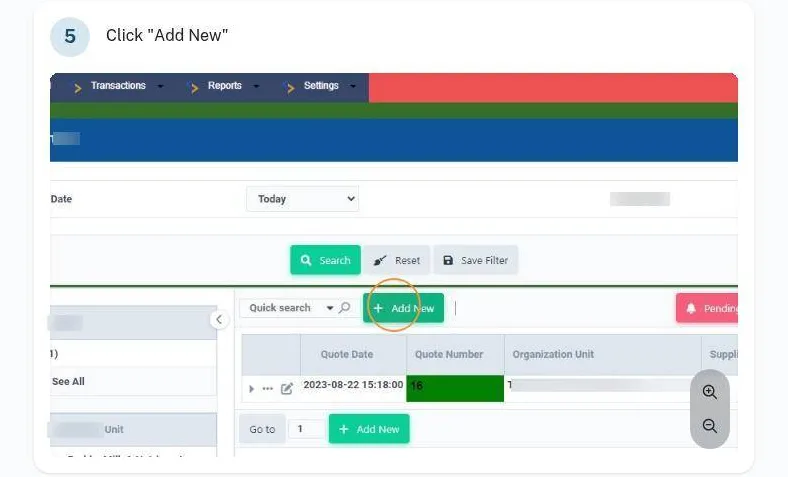 Docs guide: approving a purchase order