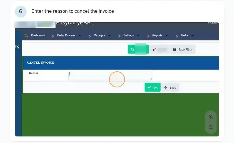 Docs guide: cancelling an invoice