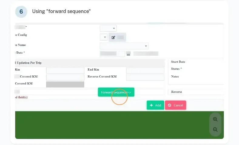 Order books: customer and route