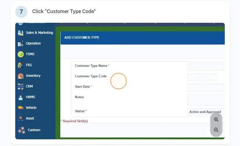 Docs guide: adding a customer