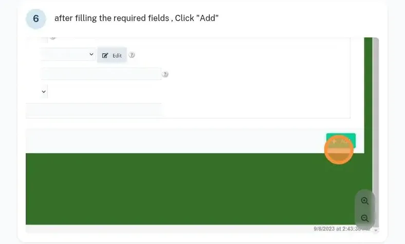 Docs guide: adding an organisational unit