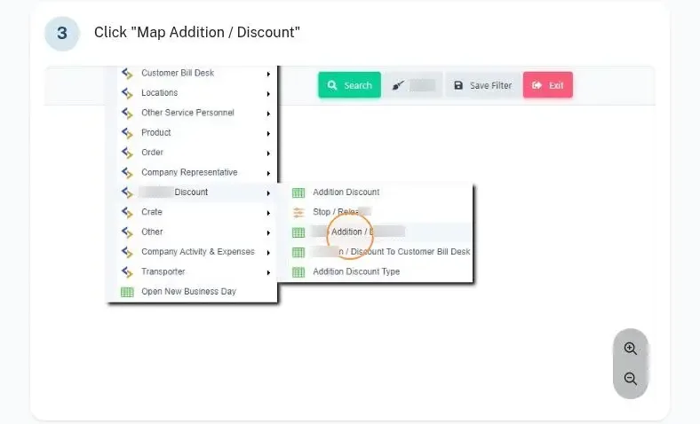 Docs guide: mapping an addition or discount