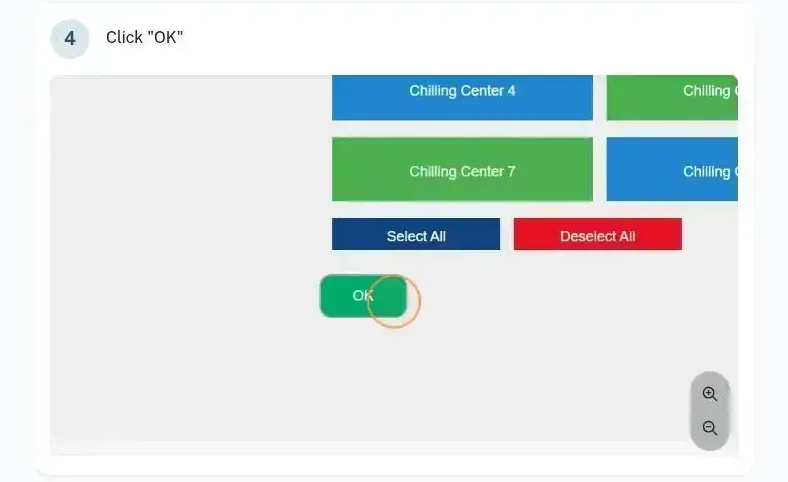 Docs guide: adding vendor details (names blurred)
