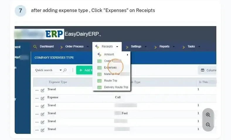 Docs guide: adding an expense