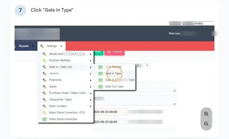 Docs guide: gate in and gate out types