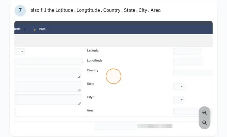 Docs guide: customer address